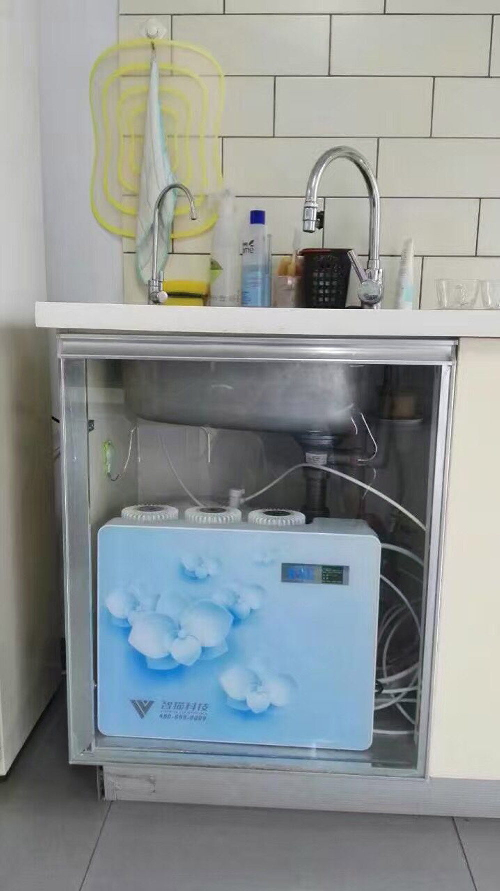 涿州智猫环保设备家用智能直饮水机安装案例 科技点亮品质生活